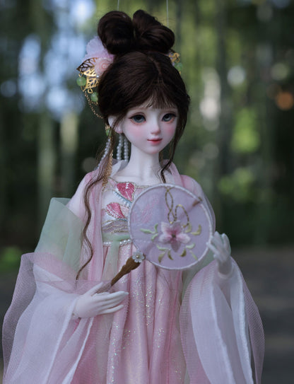 1/4 bjd doll 46cm, Rapunzel, full set - cutebjddolls