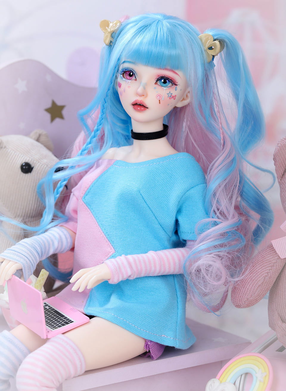 1/4 bjd doll 47cm, Miyn, full set - cutebjddolls