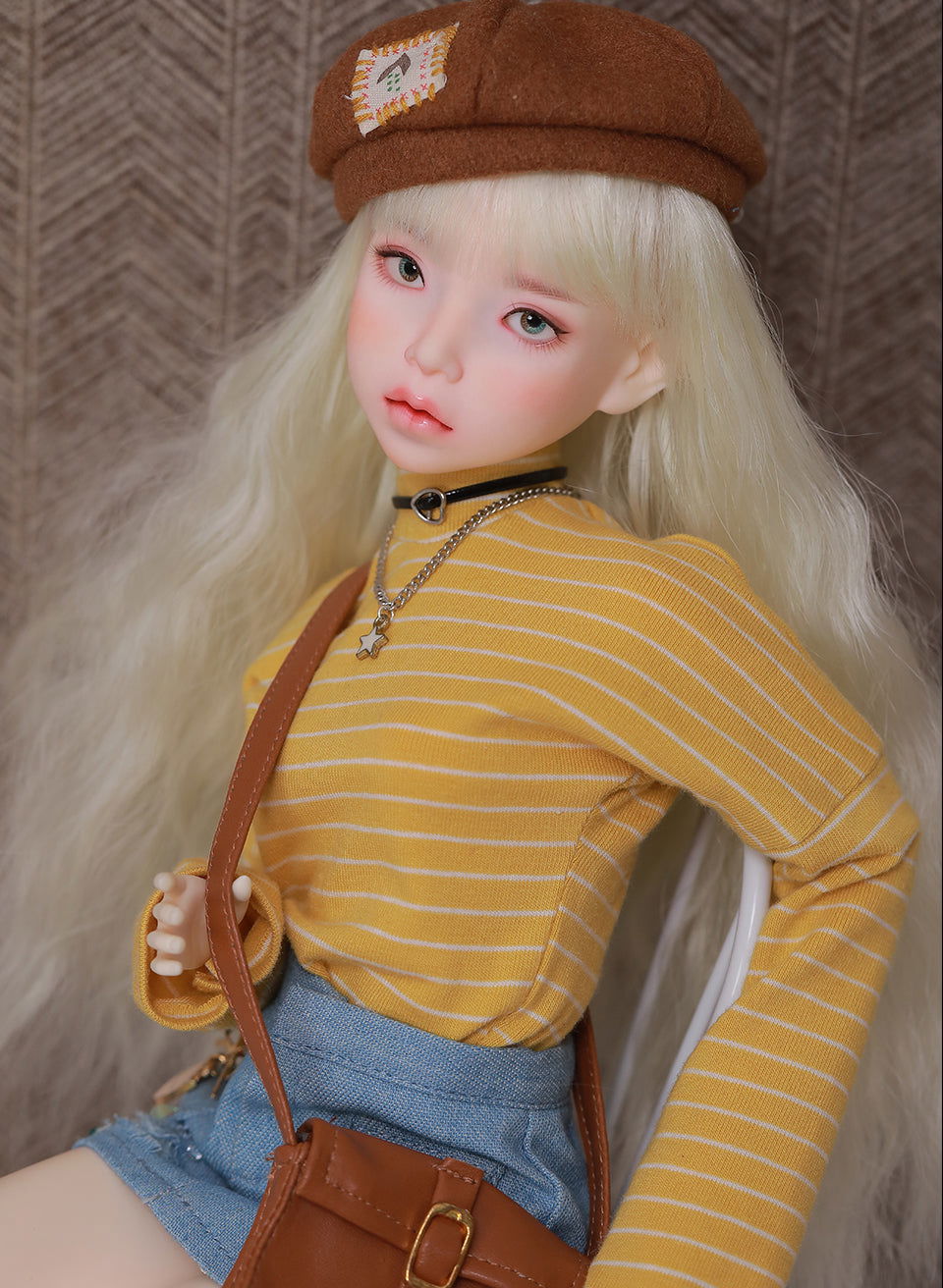 1/4 bjd doll 47cm, Xiaoyu, full set - cutebjddolls