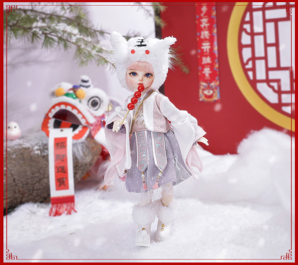 1/6 bjd doll 27cm, Wouyo, full set - cutebjddolls