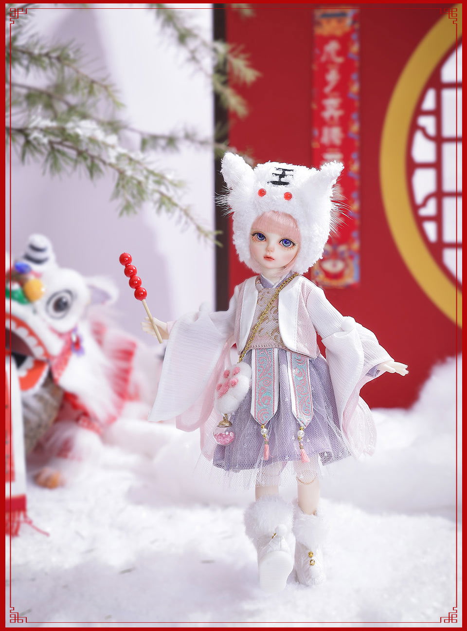 1/6 bjd doll 27cm, Wouyo, full set - cutebjddolls