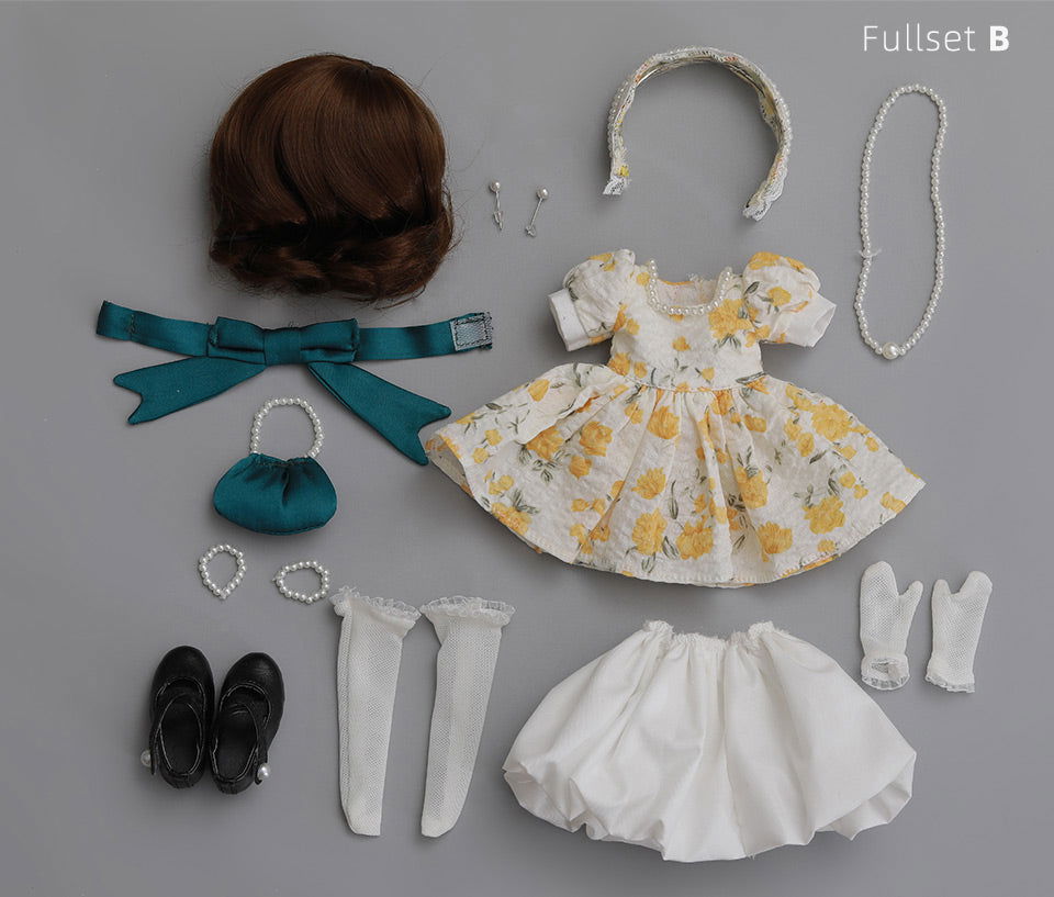 1/6 bjd doll 28.6cm, Lilliella, full set - cutebjddolls