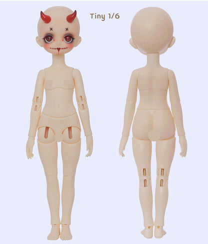 1/6 bjd doll 29cm, Tiny, full set - cutebjddolls