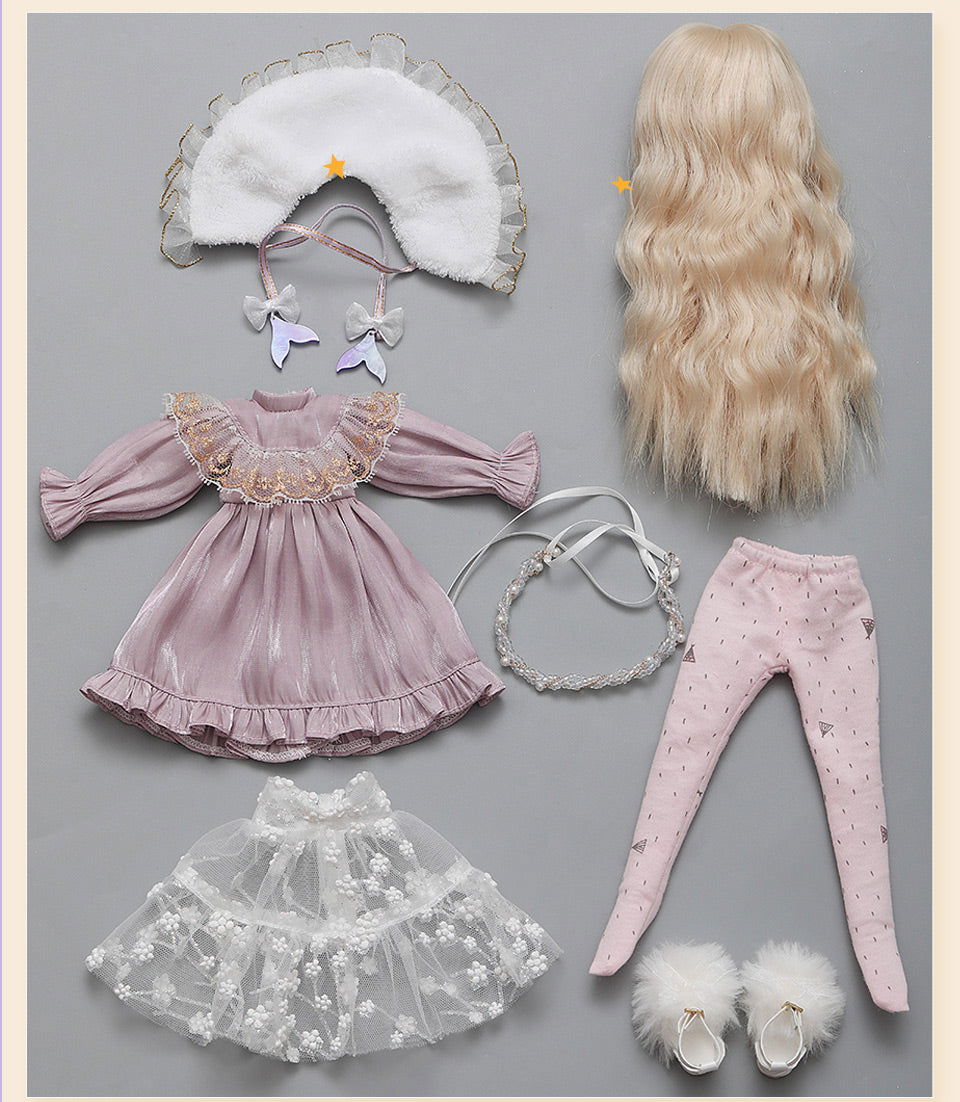 1/6 bjd doll 30cm, Jin, full set - cutebjddolls