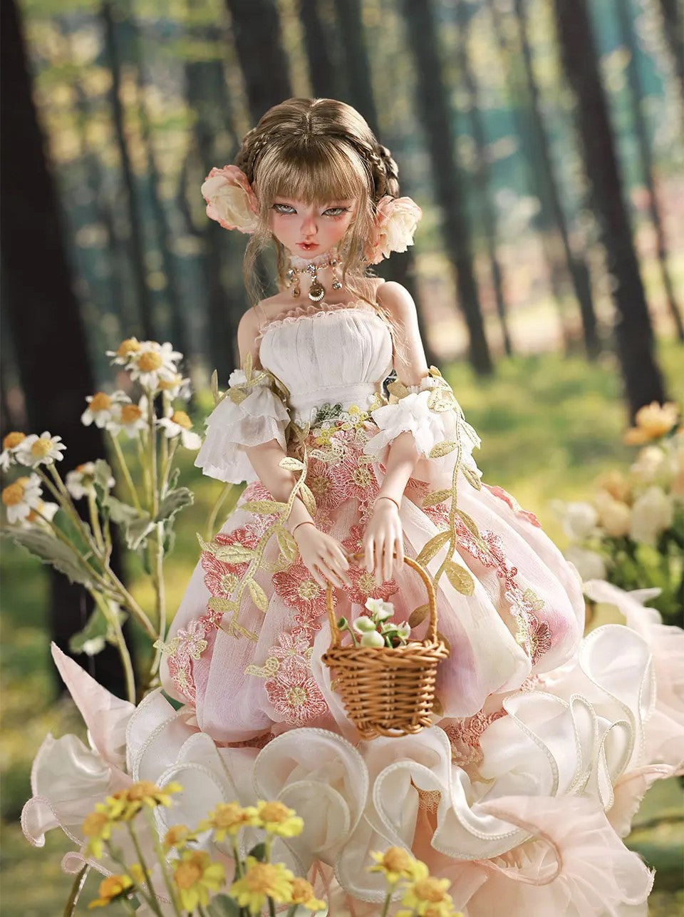 1/4 bjd doll 44cm, Sakina, full set