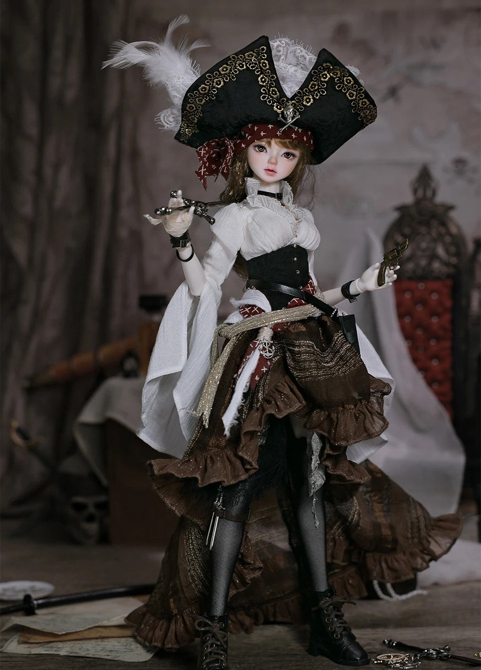 1/4 bjd doll 44cm, Lynn, full set