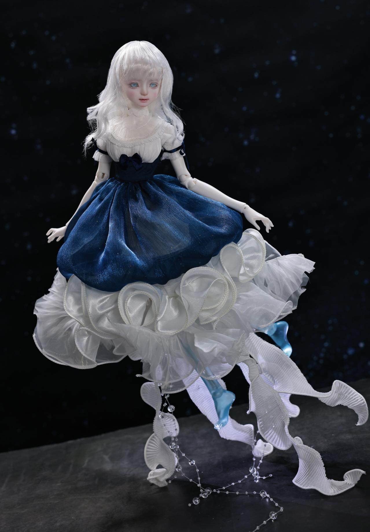 1/4 bjd doll 44cm, Evadne, full set