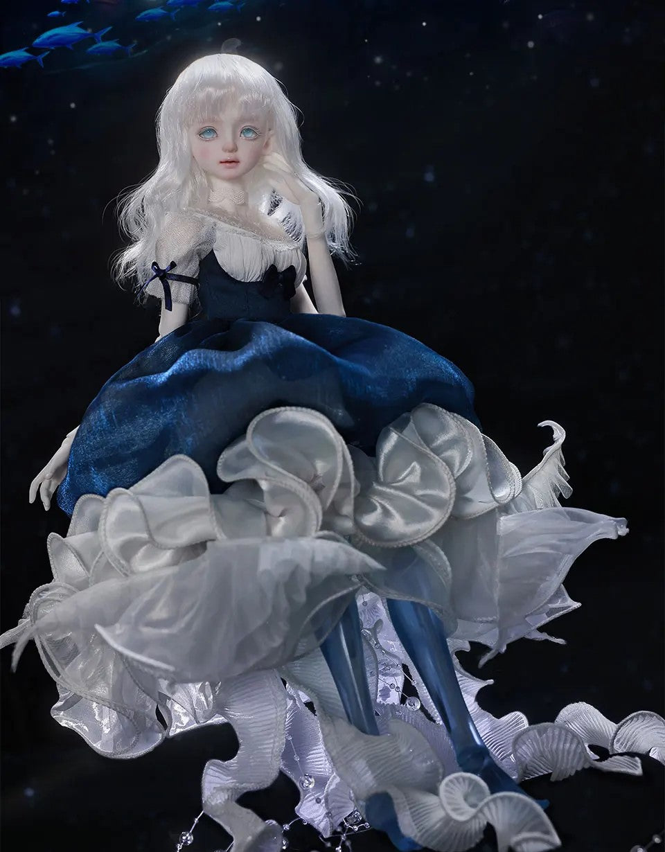 1/4 bjd doll 44cm, Evadne, full set