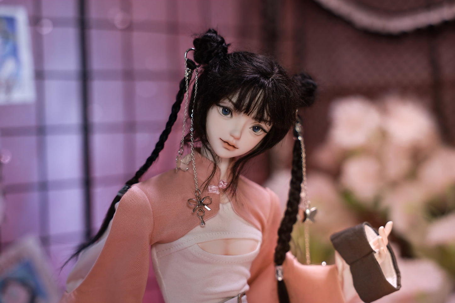 1/4 bjd doll 45cm, Bast, full set