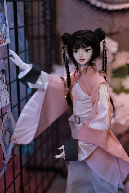 1/4 bjd doll 45cm, Bast, full set