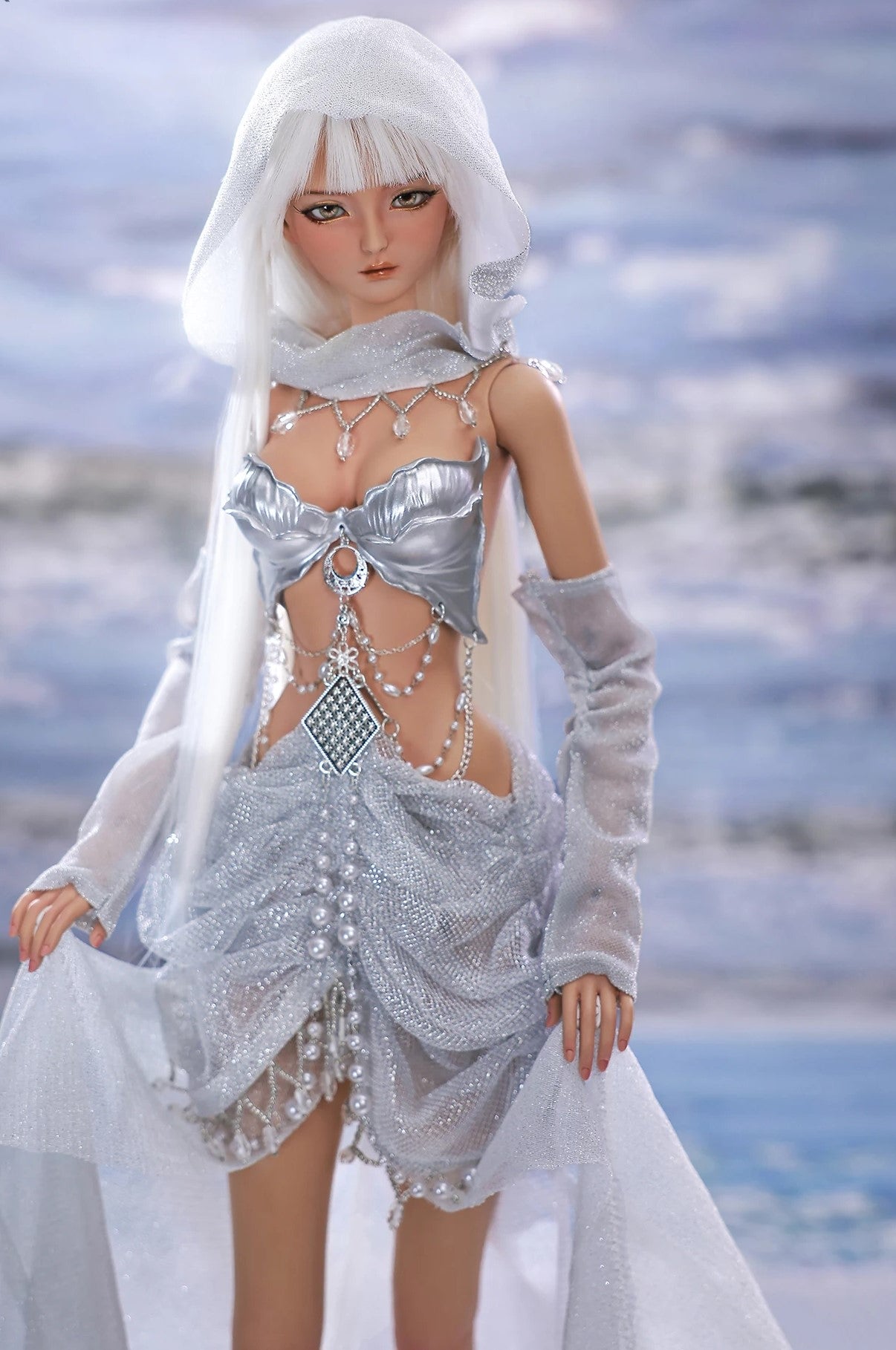 1/3 bjd doll 68cm, Yueru, full set