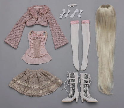 1/4 bjd doll 44cm, Kikyou, full set