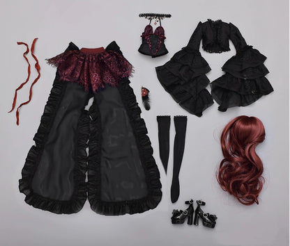 1/4 bjd doll 44cm, Mio, full set