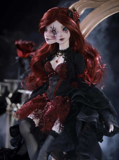 1/4 bjd doll 44cm, Mio, full set