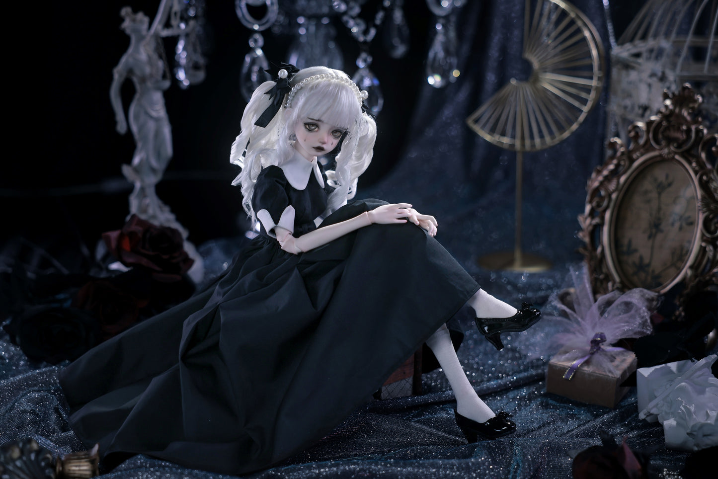 1/4 bjd doll 44cm, Kikyou, full set