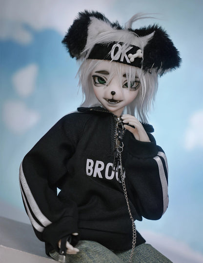 1/4 bjd doll 42cm, Carrtoon, full set