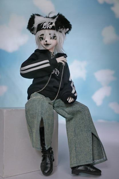 1/4 bjd doll 42cm, Carrtoon, full set