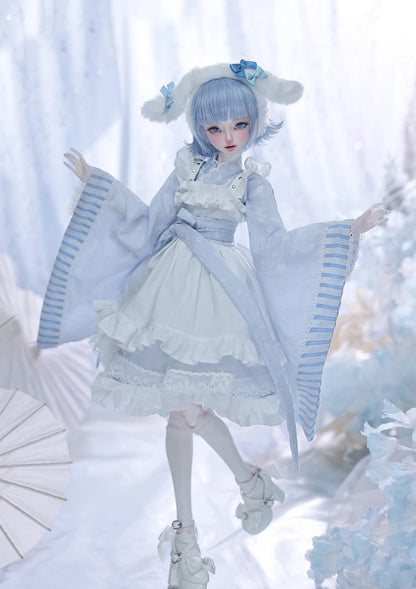 1/4 bjd doll 44cm, Sano, full set