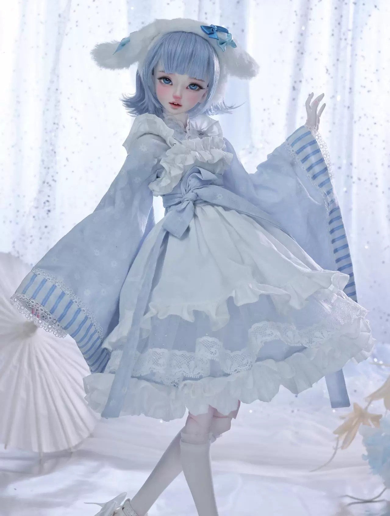 1/4 bjd doll 44cm, Sano, full set