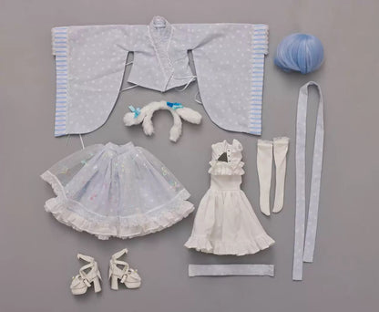 1/4 bjd doll 44cm, Sano, full set