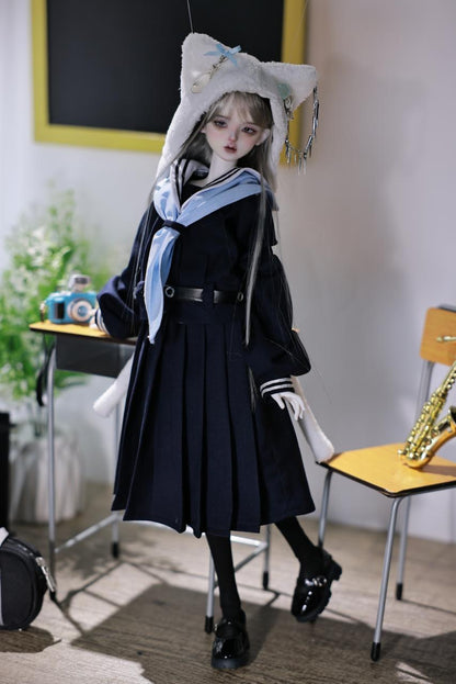 1/4 bjd doll 44cm, Moko, full set