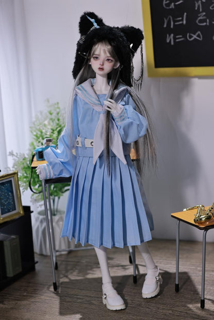 1/4 bjd doll 44cm, Moko, full set