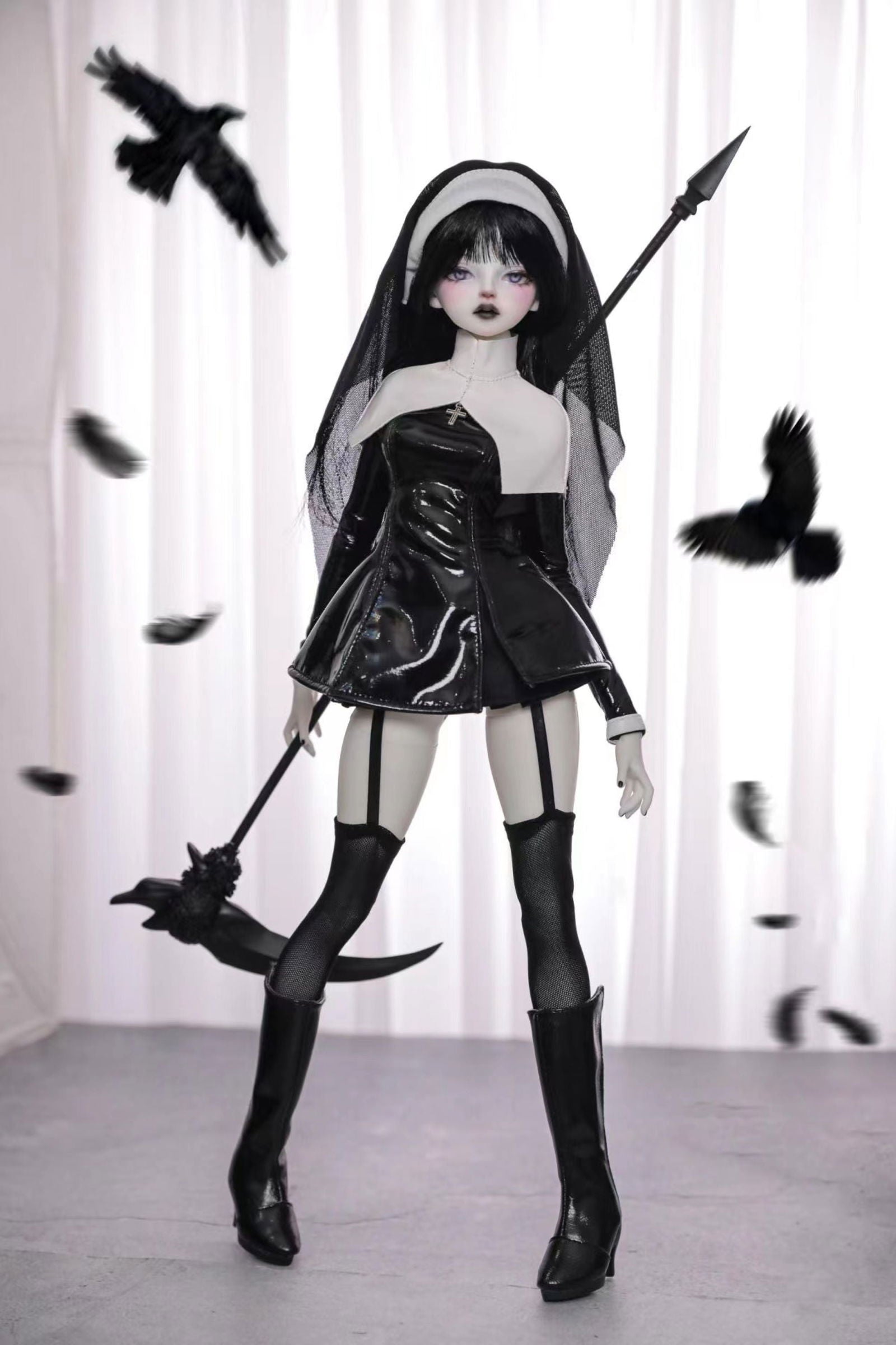 1/4 bjd doll 44cm, Satani/Joan, full set - cutebjddolls