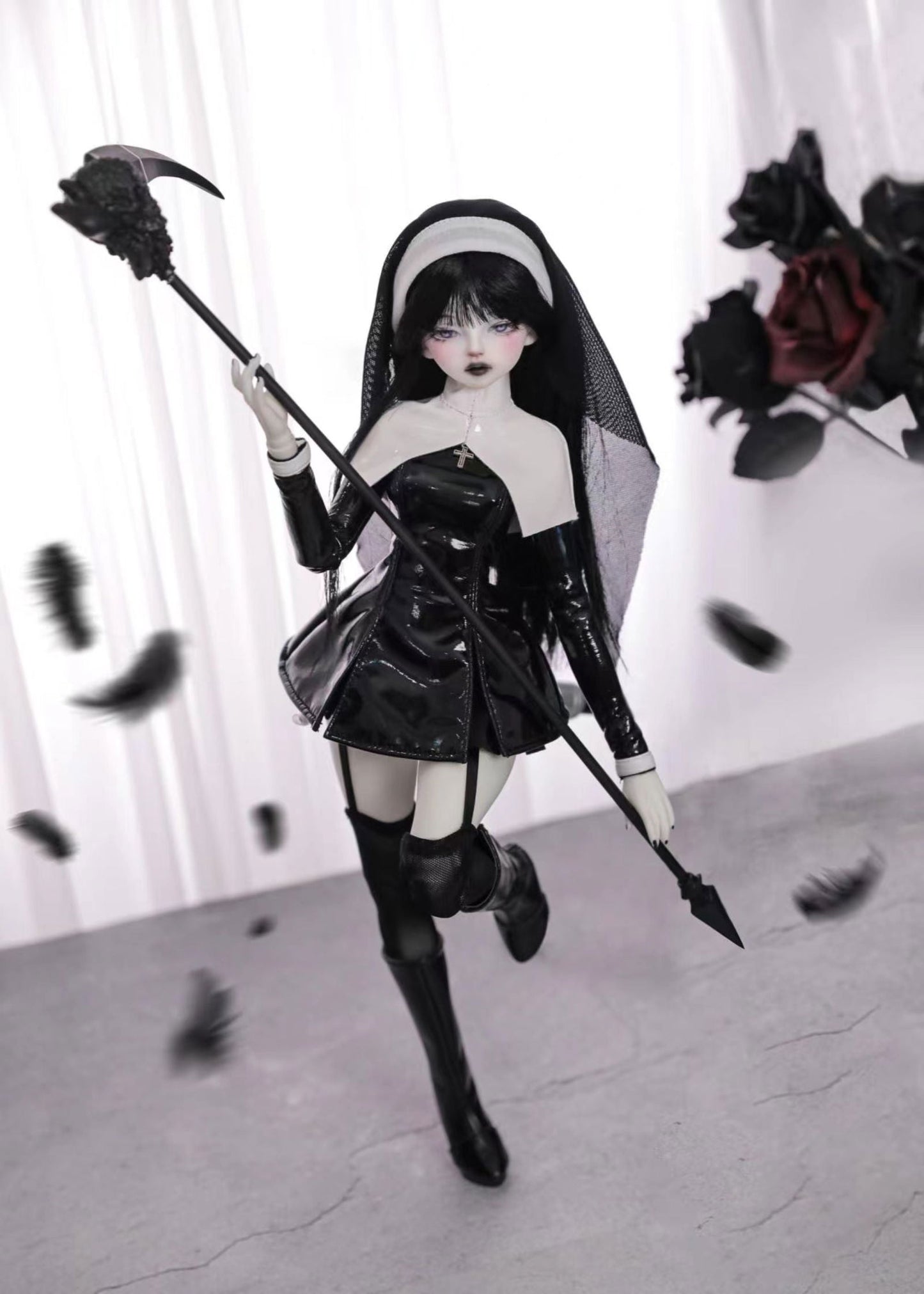 1/4 bjd doll 44cm, Satani/Joan, full set - cutebjddolls