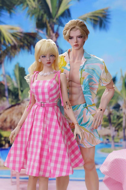 1/3 bjd doll 65cm/71.5cm, Barbie/Ken, full set - cutebjddolls